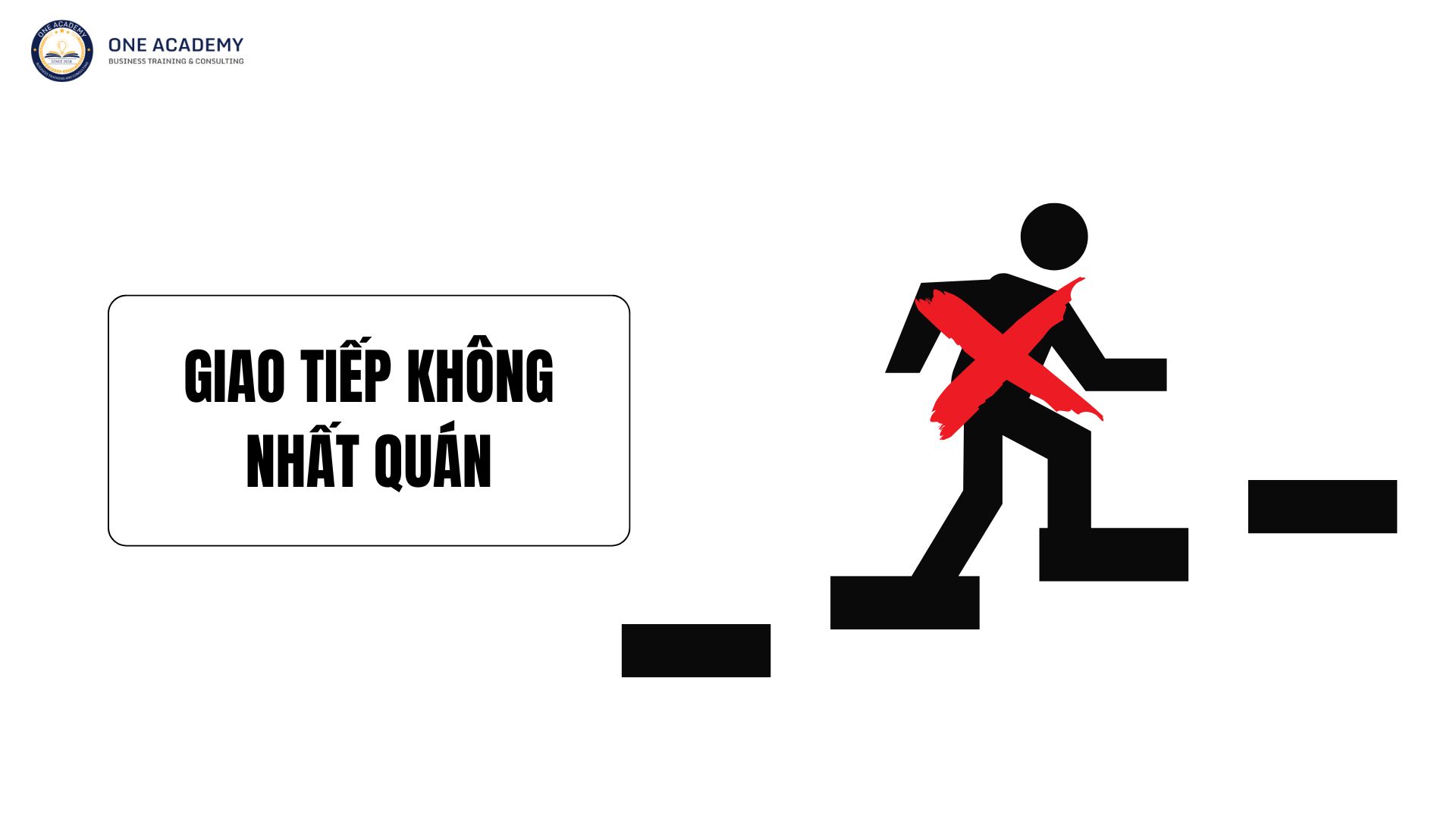 Sai giao tiếp 5: Giao tiếp không nhất quán