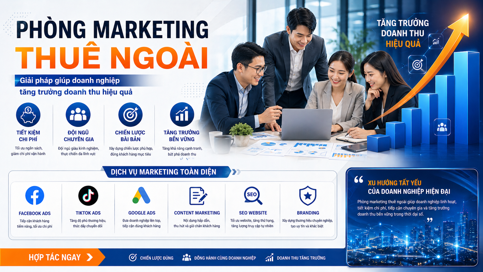 Phòng Marketing thuê ngoài
