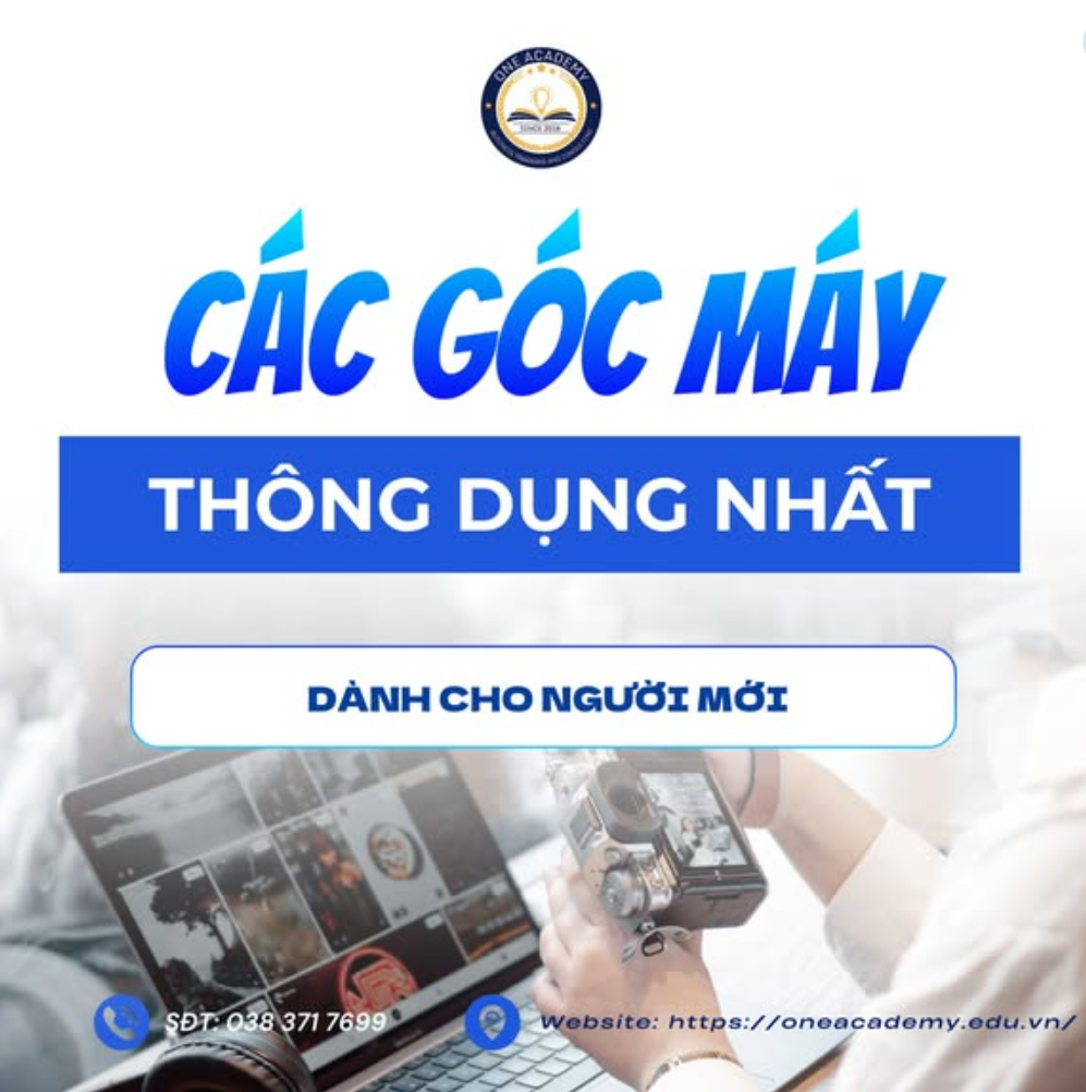 Các góc máy quay video