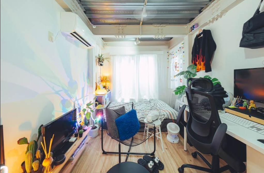 Biến phòng ngủ thành studio